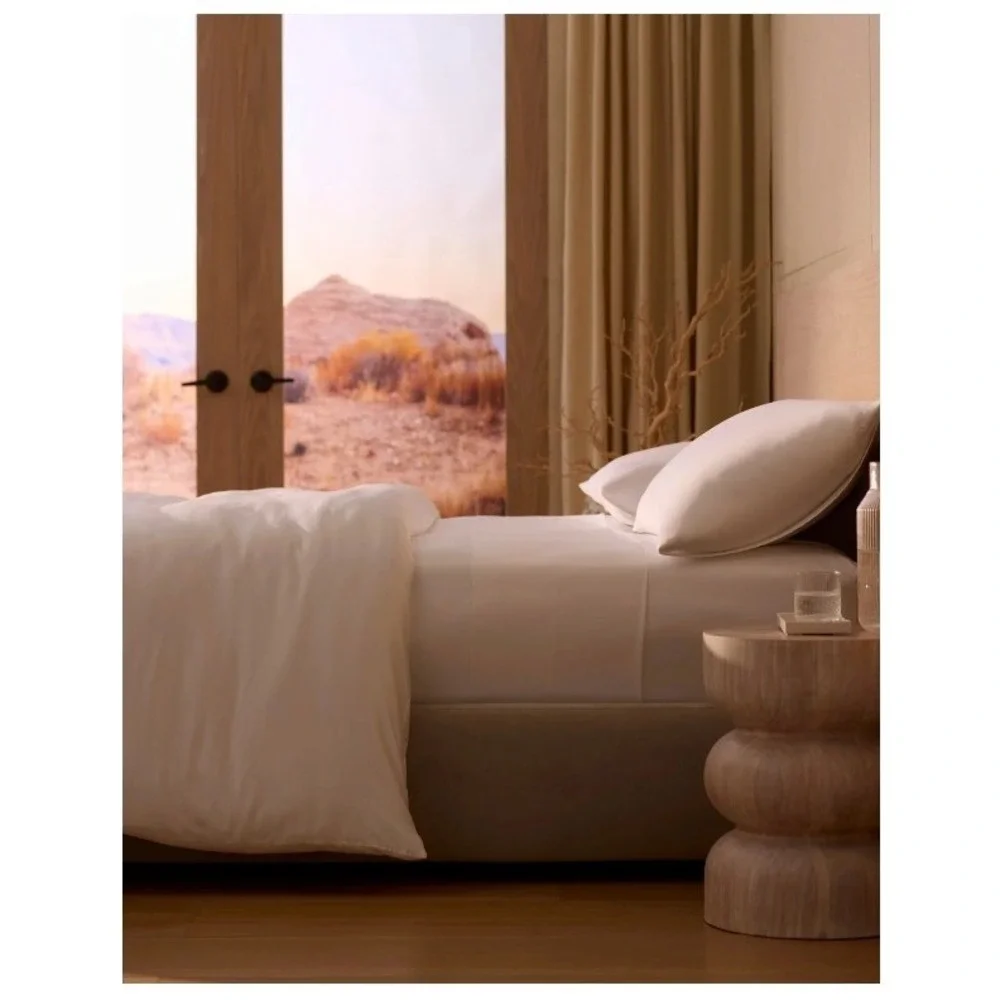 Cozy Earth White Queen 100% Bamboo Sheet Set
